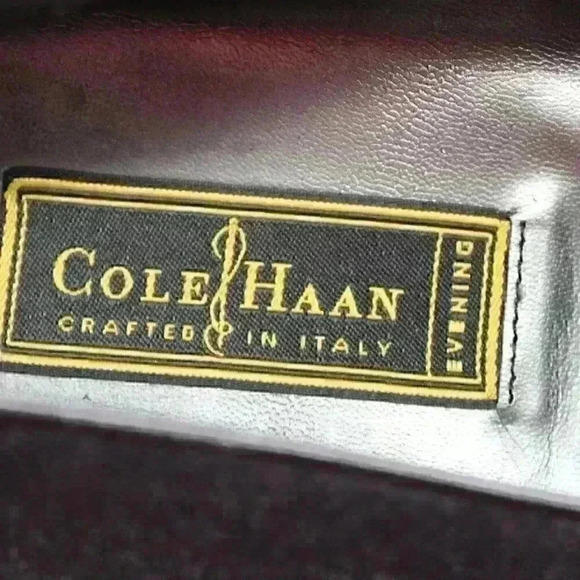 Cole Haan Venezia Style 90's Men's Black Leather Slip On Loafers Size US 11.5 M - Picture 8 of 11